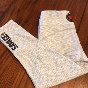 Savage Barbell Capri Leggings Arctic